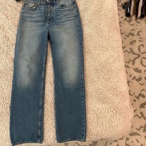 RAG AND BONE GYPSUM WIDE LEG JEANS NWT 29